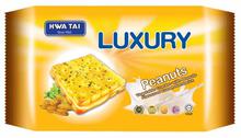 Hwa Tai Luxury Vegetable Cream Sandwich Cracker (Peanut) – 200 gm (20 gm x 10 sachets)