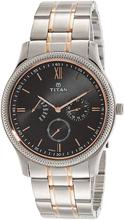 Titan Classique Retrogrades Analog Black Dial Men's Watch 1768KM01