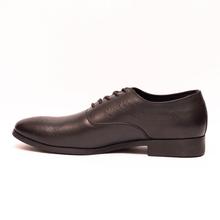 Kapadaa: Caliber Shoes Leather Black Lace Up Formal Shoes For Men – ( 443 L)