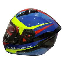 MT Stinger Blue/Green/Red Helmet