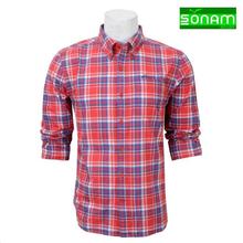 Sonam Gears Red Checked Full Sleeves Shirt (494)