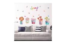 Spring Flowers Wall Decor Sticker