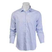 Happy Feet's Turtle- Light Blue Printed Shirt for Men (T117)