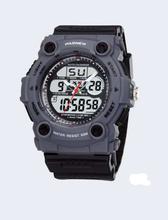 Grey Dial Digital Unisex Watch - (Black/Grey)