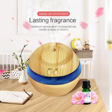 USB Ultrasonic Humidifier, 300ml Aroma Diffuser Essential Oil Diffuser