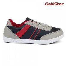 Goldstar Men's Grey/Red Sneaker