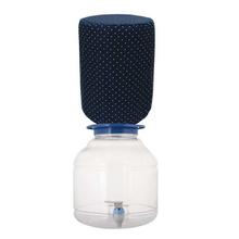 Navy Dotted Water Proof Jar Cover