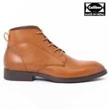 Caliber Shoes Tan Brown Lace Up Lifestyle Boots For Men - ( 233 C )