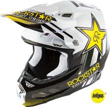 Fly Racing Dirt F2 CarbonMIPSRockstar Helmet 2019