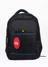 2289 Black/Blue Single Compartment Backpack With Laptop Space ( 1 Year Warranty)