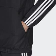 Kapadaa: Adidas Black 3-Stripes Woven Cuffed Track Suit For Men – DV2464