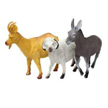 Multicolored Animals Toy Set For Kids - 3 Animals