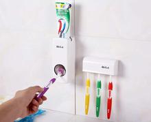 Auto Toothpaste Dispenser/Squeezer & Toothbrush Holder Set.