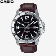 Casio Brown Analog Watch For Men-MTP-VD01L-1BVUDF