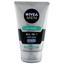 Nivea Oil Control All in One Face Wash with Cooling Menthol - 100 Gm.