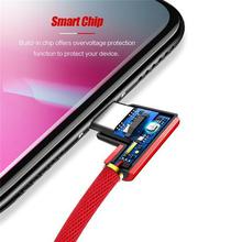ROCK L Shape USB Type C Cable 2A USB C Fast Charger Data Sync Charging
