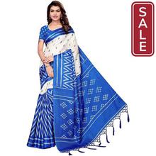 SALE - ANNI DESIGNER Silk Saree with Blouse Piece