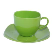 Solid Melamine Cup With Saucer - C-308 - 1 Piece Each