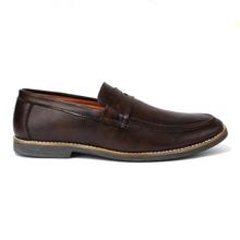 Coffee Brown Slip On Casual Shoes For Men