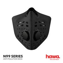Hawamask N99 Series (Asphalt Black colour) (HAW1)