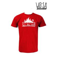 WO:SA Wears Red "FORTNITE LOGO " Unisex Tees