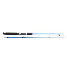 Crocodile 2pc Carbon Fishing Rod 1.65M With Screw Color Blue