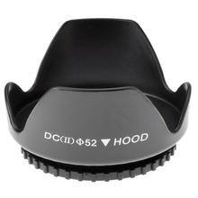 52mm Tulip Flower Lens Hood for Canon Nikon DSLR Lens Hood