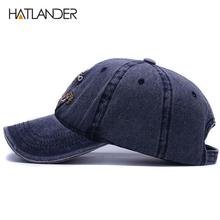 Brand washed soft cotton baseball cap hat for women men