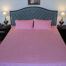 Pinted Double Bedsheet With 2 Pillow Covers