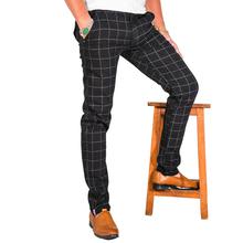 Virjeans Stretchable Cotton Check Black Chinos Pant for Men (VJC 715) 4