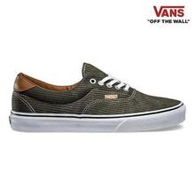 Vans Olive VN0003S4ILD Era 59 Washed Herringbone Shoes For Men -6114