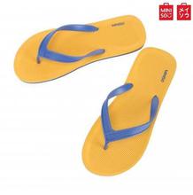 Miniso Men’s Sports Style Flip Flops(Yellow XL46/47)