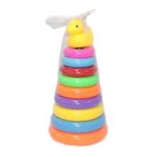 Multicolored Duck Stacking Rings