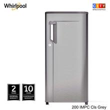 WHIRLPOOL 200 IMPC Cls Grey Nep - 185 Litres  Direct Cooling Single Door Refrigerator (Grey)