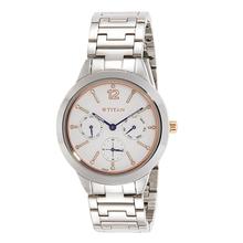 Titan Neo White Dial Chronograph Watch For Women - 2588KM01