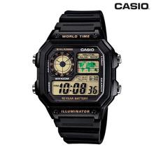 Casio Illuminator Rectangular Dial Digital Watch For Men - AE-1200WH-1BVDF