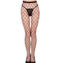 Women Sexy Lingerie Stripe Elastic Stockings Transparent Black Fishnet Stocking Thigh Sheer Tights Embroidery Pantyhose dropship