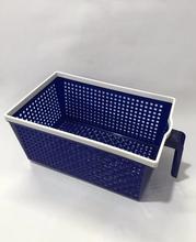 Multipurpose Refrigerator Plastic Storage Basket With Side Handle