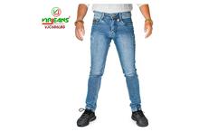 Virjeans Skinny Denim (Jeans) Grunge Choose Pant  (VJC 686)-Light Blue