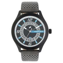 Fastrack Loopholes Black Dial Analog Watch for Men-38050NL01