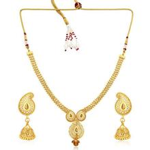 Sukkhi Trendy Gold Plated Necklace Set For Women