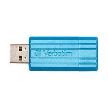 Verbatim 8GB Pinstripe USB Flash Drive - Blue