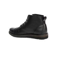 Caliber Men Lace Up Ankle Boots – Black