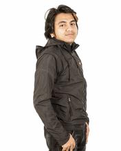 Black Windcheater Jacket For Men