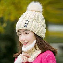 Brand Winter knitted Beanies Hats Women Thick Warm Beanie