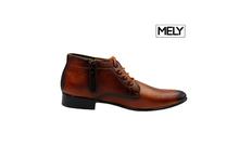 Mely Textured Casual Lace Up Boots For Men (DB001 BBT)