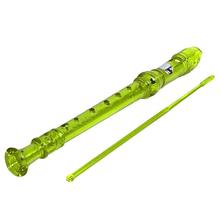 Green Plastic Flute For Kids