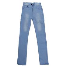 Blue Wash Denim Pant For Girls