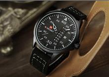 NaviForce NF9074 Fashion  Sport Black Dial Analog Watch