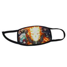 Black Printed Anti Pollution Face Fit Mask